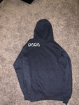 DADA - Navy - Hooded Pullover Sweatshirt