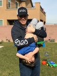 DADA - Navy - Hooded Pullover Sweatshirt
