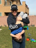 DADA - Navy - Hooded Pullover Sweatshirt